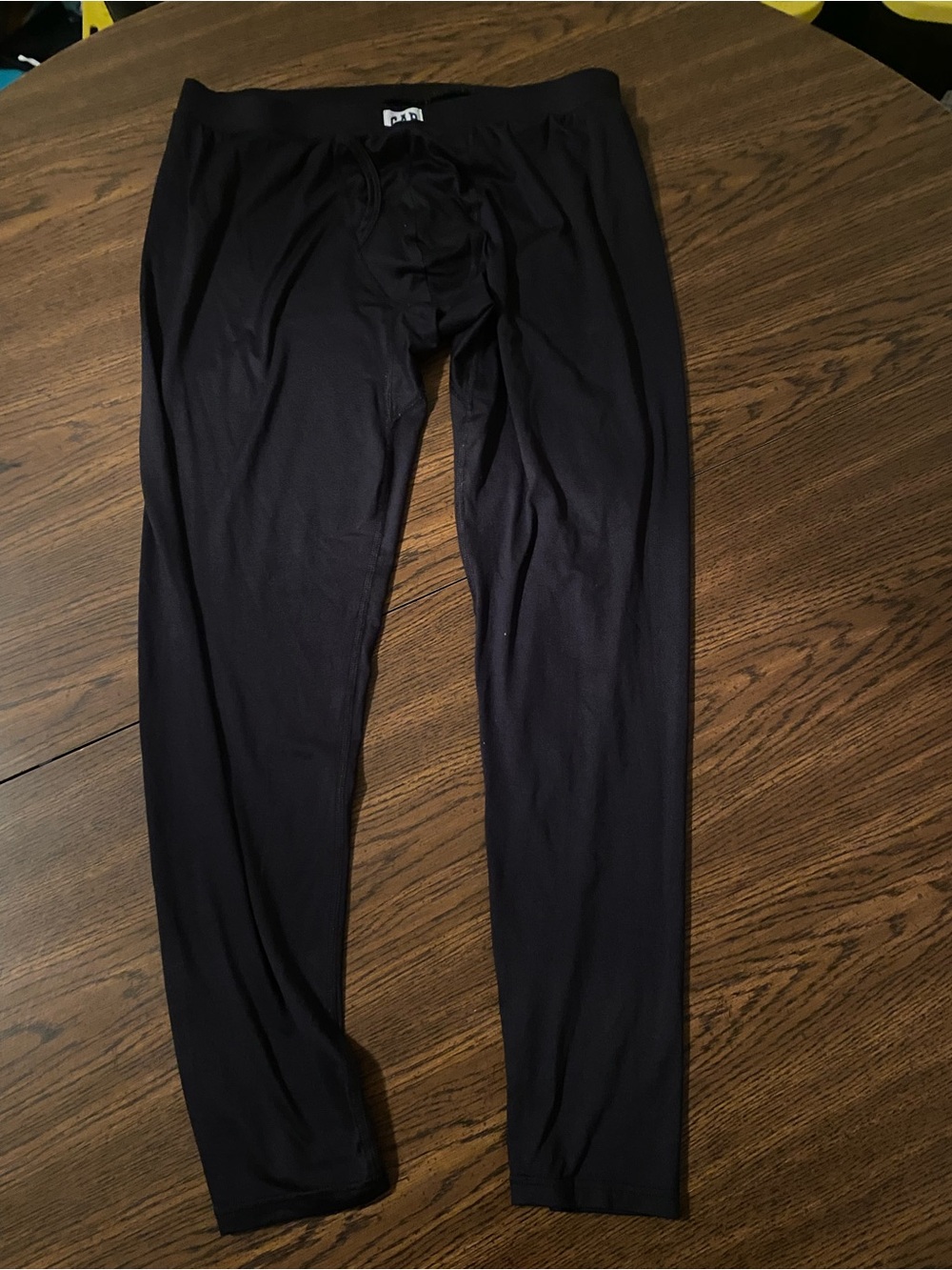Black GAP Men's Thermal Long Johns